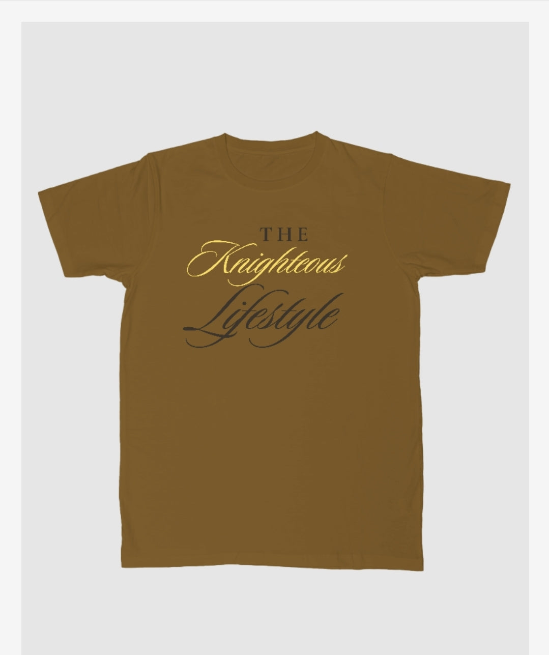 The Knighteous Lifestyle "LUXURY TAX" Tee