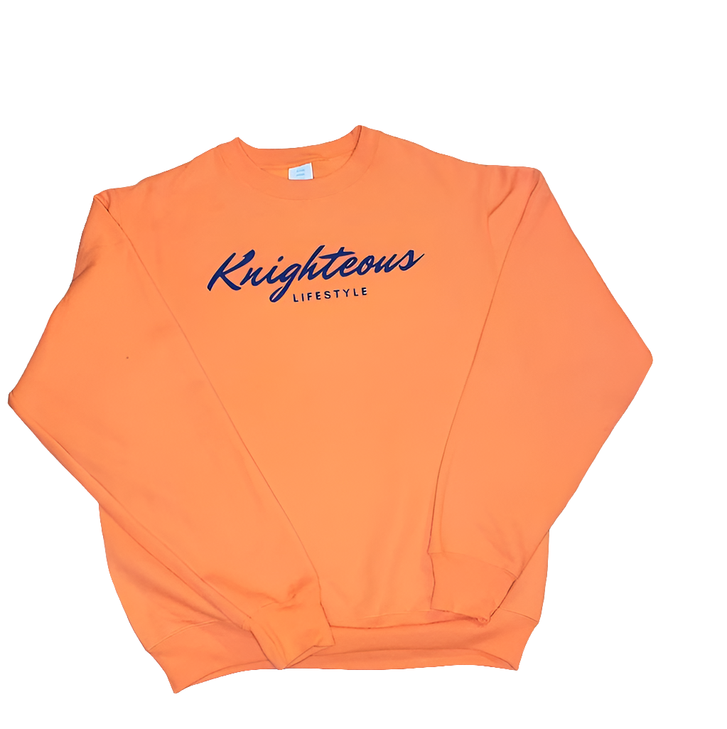 Orange Classic Knighteous Sweatshirt